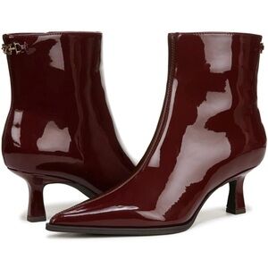 Sam Edelman Burgundy Ankle Boots
